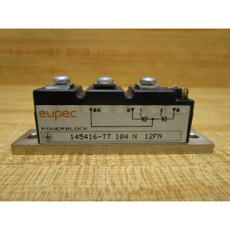 Eupec 145416-TT 104 N 12FN Power Block 145416TT104N12FN - Used
