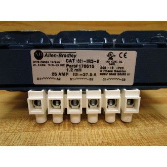 Allen Bradley 1321-3R25-B Line Reactor 178615 - Used