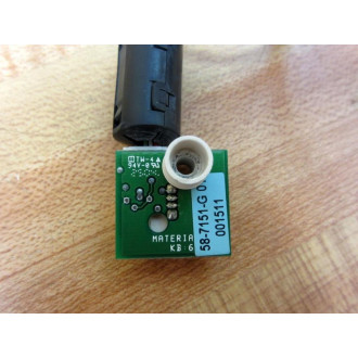 58-7151-G Circuit Board wCable Assy 587151G - Used