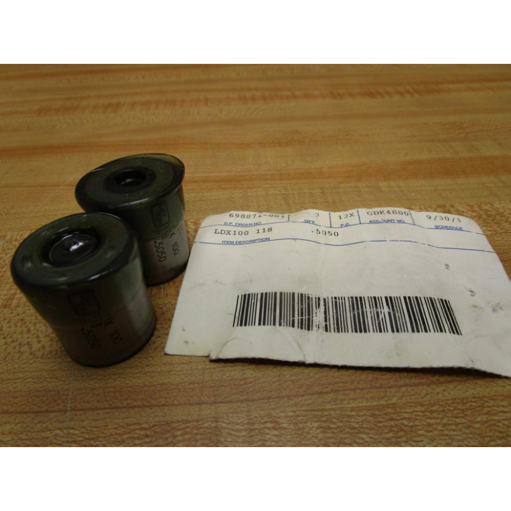 Dayton Progress LDX100 118.5050 Taper Relief Die Button LDX100 118 (Pack of 2)