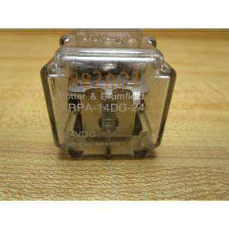 Potter & Brumfield KRPA-14DG-24V DC Relay KRPA-14DG-24VDC - New No Box