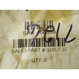 Hercules U31-7.37 U-Seal U31737 (Pack of 2)