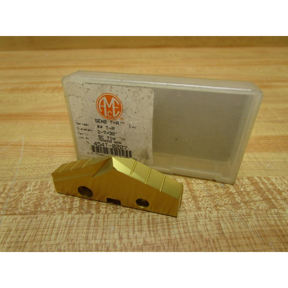 Allied Machine 454T-0207 AME Replacement Spade Drill Insert GEN2 T-A