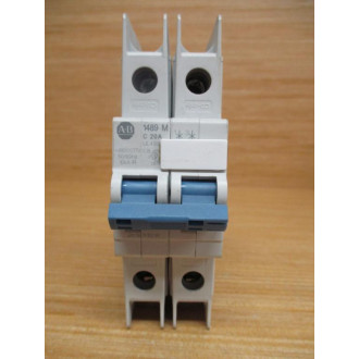 Allen Bradley 1489-M2C200 Circuit Breaker 20 AMP - Used