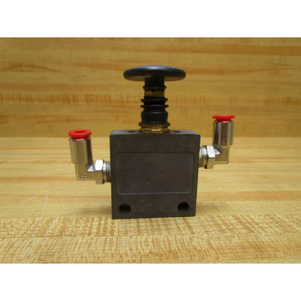 Numatics 01DPBA4-B Precision Limit Valve 01DPBA4B WConnectors - Used