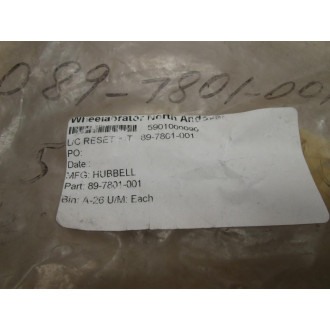 Hubbell 89-7801-001 LC Reset Kit 897801001