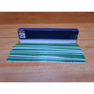 Brady OLWM-COL-LG Wire Marker Sticker Card B-605 (Pack of 25)