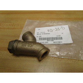 Mueller .50-351M-01 12" Brass Strainer 50351M01