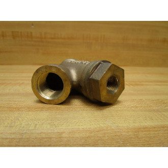 Mueller .50-351M-01 12" Brass Strainer 50351M01