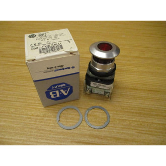 Allen Bradley 800T-FXQL24RA1 Red Button W 800T-XA1