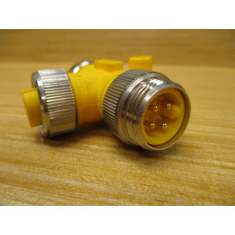 Turck RSM-2RKM-40 Molded T Connector U0410 - New No Box