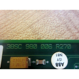 ABB 3HAC3180-1 DSQC373 CPU Board 3HAC31801 3BSC980006R270 wFace Plate - Used