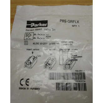 Parker Schrader P8S-GRFLX Reed Sensor P8SGRFLX