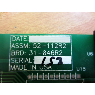 31-046R2 Circuit Board 52-112R2 - New No Box
