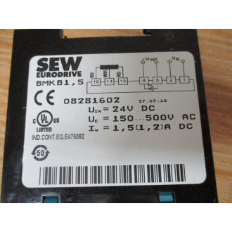SEW Eurodrive BMKB1.5 Brake Rectifier 08281602 - Used