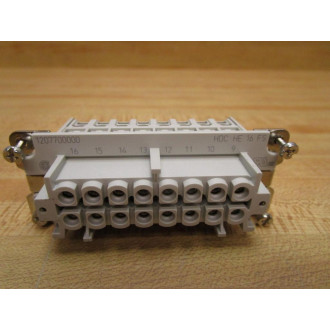 Weidmuller 1207700000 Connector HDC HE 16 FS (Pack of 2) - Used