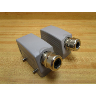 Weidmuller 1656480000 Rockstar HDC Enclosure WGrip (Pack of 2) - New No Box