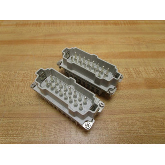 Weidmuller 1207500000 Connector HDC HE 16 MS (Pack of 2) - Used