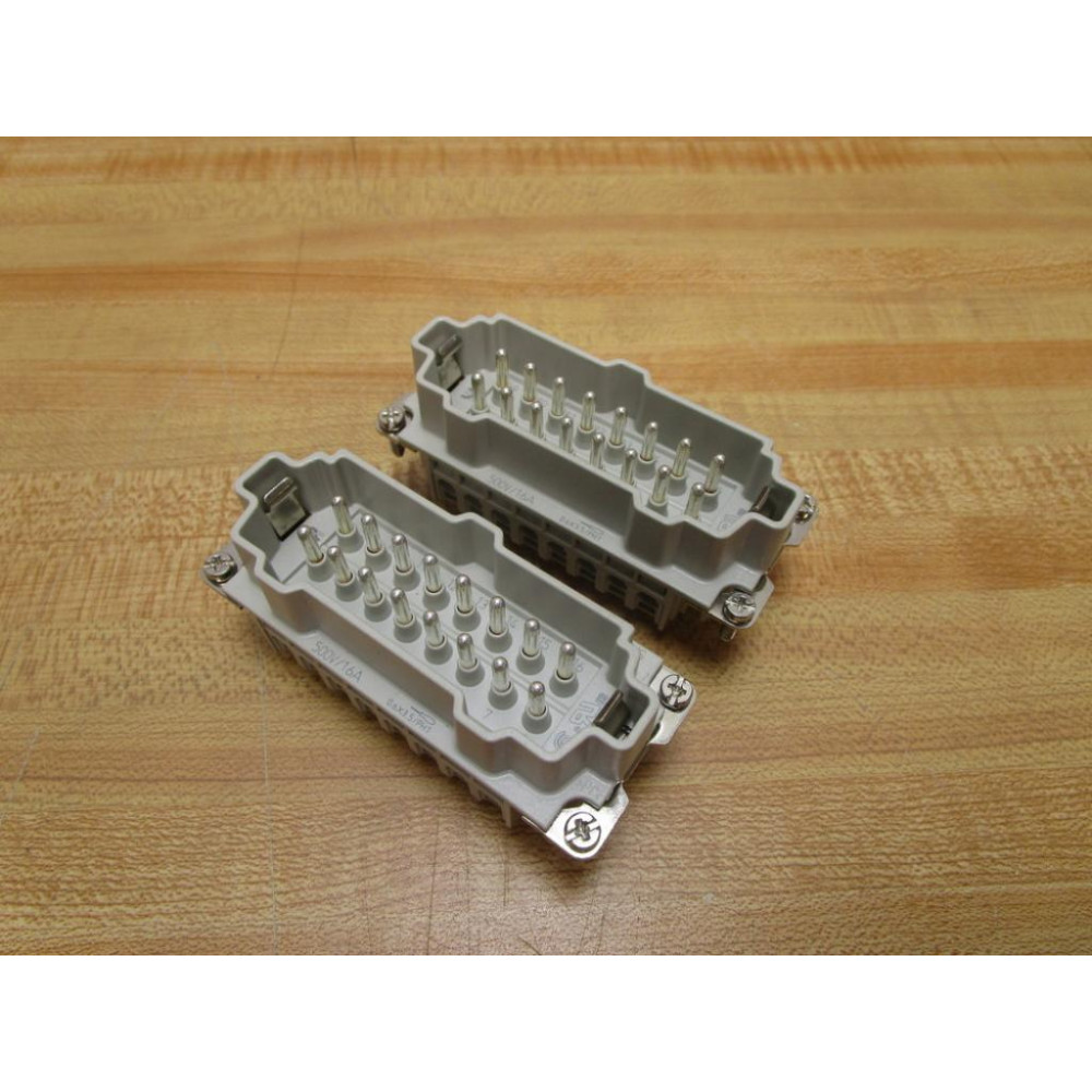 Weidmuller 1207500000 Connector HDC HE 16 MS (Pack of 2) - Used
