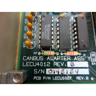 Itw Automotive LECU4012 Canbus Adapter Ass'y  LECU0027 - Used