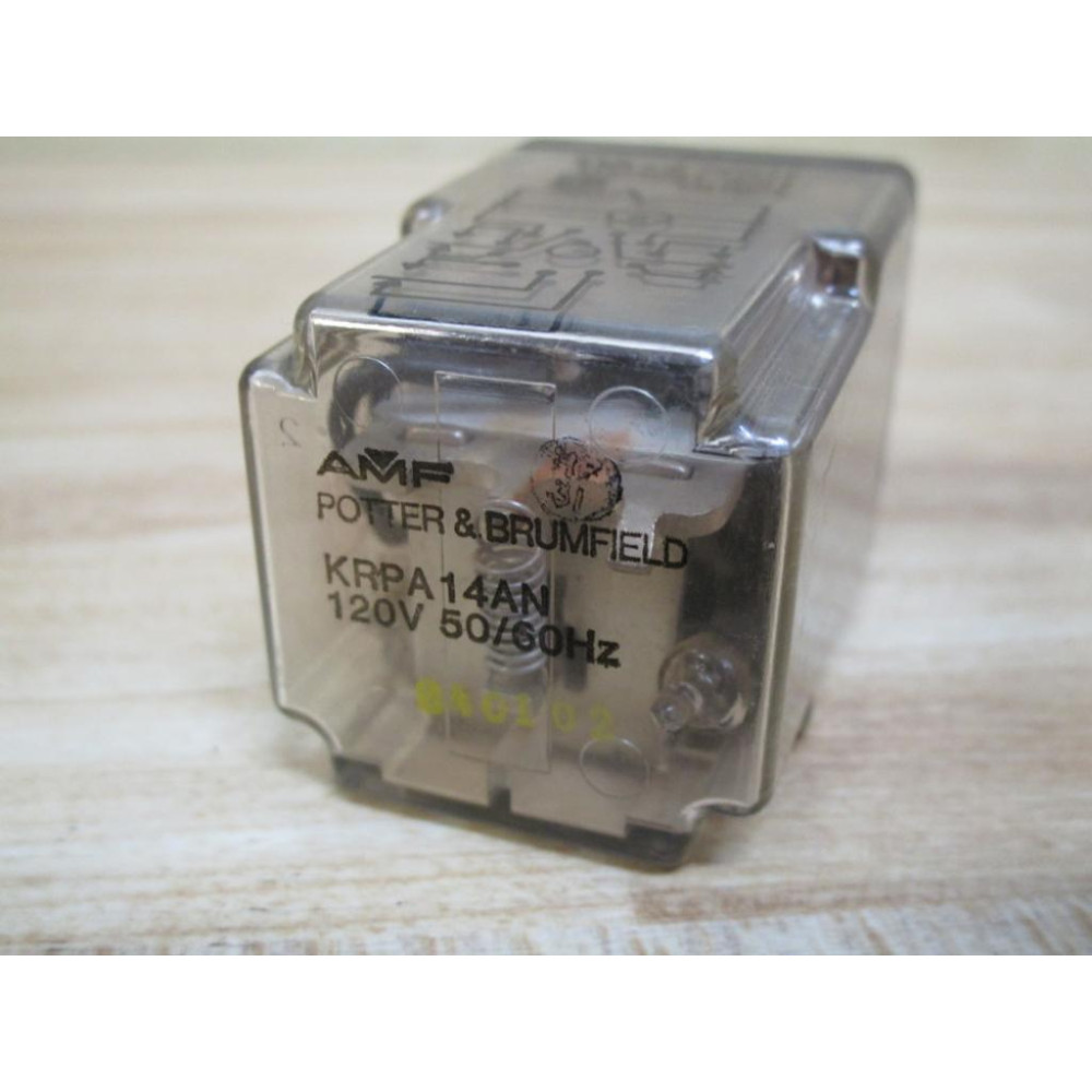 Potter & Brumfield KRP-14AN-120V AC Relay KRP-14AN-120VAC - Used