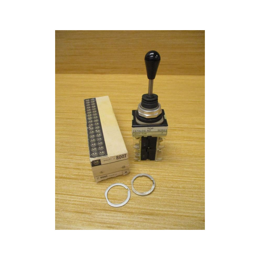Allen Bradley 800T-T2SB20 Toggle Switch 800TT2SB20 Ser. P