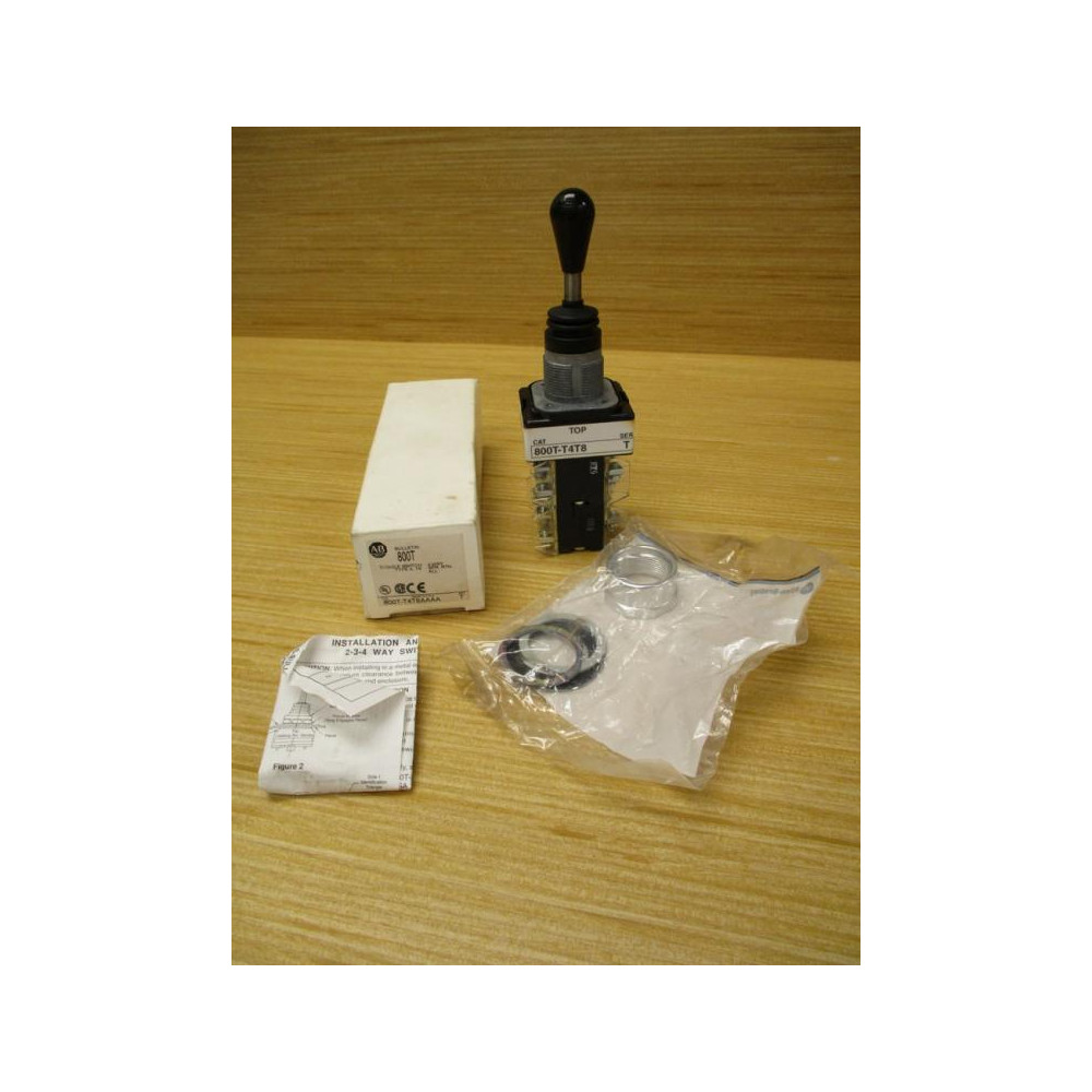 Allen Bradley 800T-T4T8AAAA Toggle Switch 800TT4T8AAAA