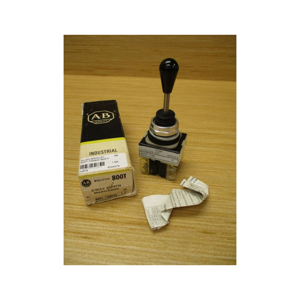 Allen Bradley 800T-T3MB45 Toggle Switch 800TT3MB45