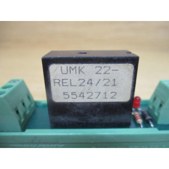 Phoenix Contact UMK 22-REL2421 Relay Module 5542712 - Used