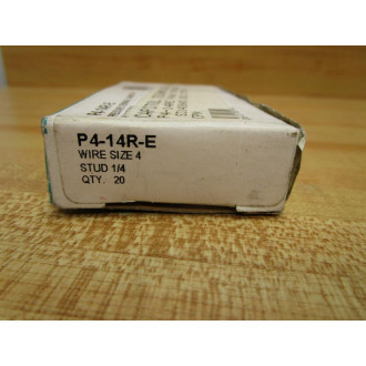 Panduit P4-14R-E Ring Terminal P414RE (Pack of 20)