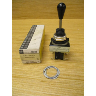 Allen Bradley 800T-T2MB21 Toggle Switch 800TT2MB21 Ser. P