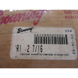 Browning R1 2 716 Split Taper Bushing R12716