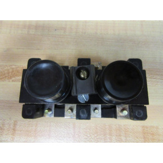 Hubbell 28599-003 Push Button Station 28599003 WStop WO Wire Nuts - New No Box