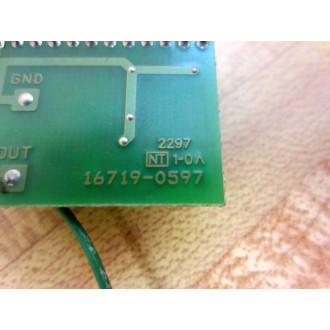 16719-0597 Circuit Board 167190597 - Used