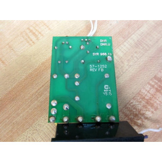 57-1252 Circuit Board wRelay Base Assy 571252 - Used