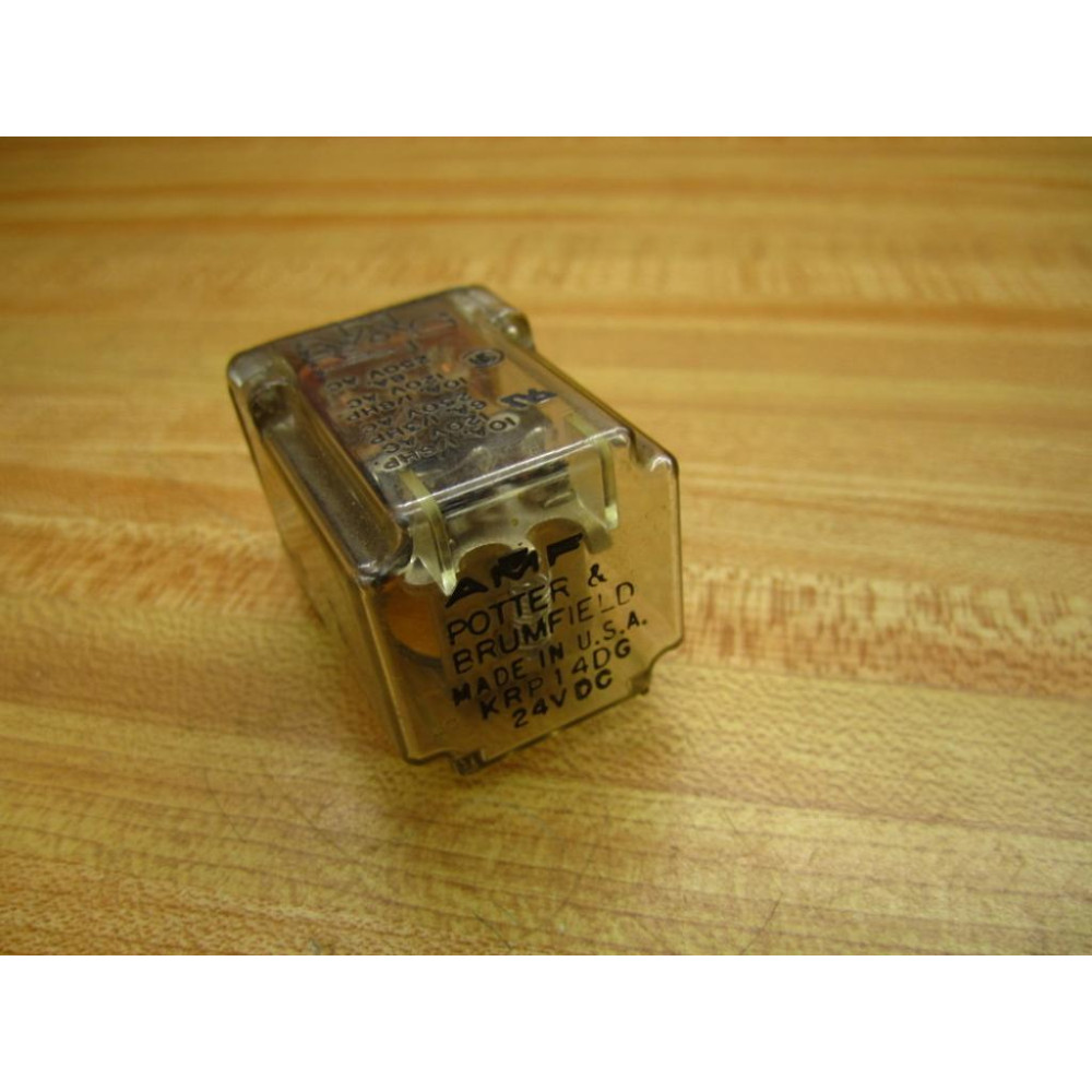Potter & Brumfield KRP-14DG-24V DC Relay KRP-14DG-24VDC . - New No Box