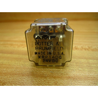 Potter & Brumfield KRP-14DG-24V DC Relay KRP-14DG-24VDC . - New No Box