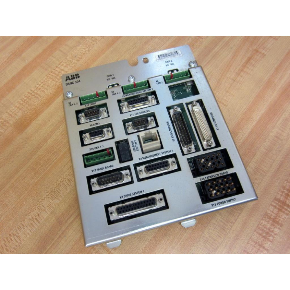 ABB 93-41-08 DSQC504 Connection Bd 3HAC4158-1 3HAC5689-103 wCover - New No Box