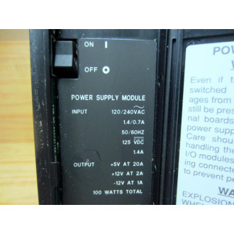 GEFanuc IC697PWR711K Logic Power Supply - Used