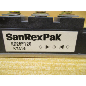 SanRexPak KD25F120 Diode Module K7A15 - New No Box