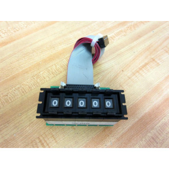KAA8924 5-Digit Thumbwheel Board - Used