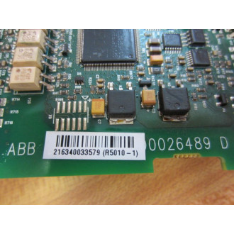 ABB 3AUA0000026489 ACS350 Ser.Drive Control BdInterface MMI003C Board As Is - Parts Only