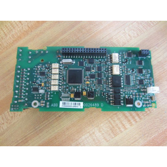 ABB 3AUA0000026489 ACS350 Ser.Drive Control BdInterface MMI003C Board As Is - Parts Only