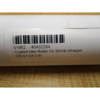Lantech 40432294 Coated Idler Roller For Shrink Wrapper - New No Box