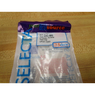 Selecta SC-25C-BG Mueller 75A Test Clip SC25CBG (Pack of 2)
