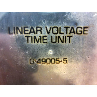 Reliance 0-49005-5 CardPak Linear Voltage Time Unit O-49005-5 - Used