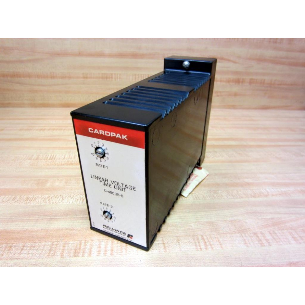 Reliance 0-49005-5 CardPak Linear Voltage Time Unit O-49005-5 - New No Box