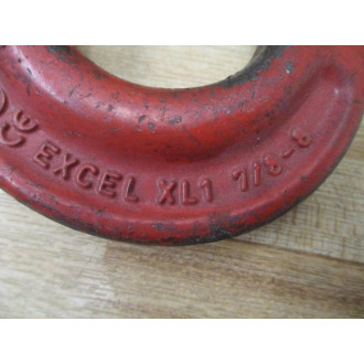 Demag XL1 78-8 Rigging Hook W Chain XLC78-8 - Used