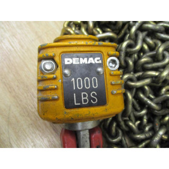 Demag XL1 78-8 Rigging Hook W Chain XLC78-8 - Used
