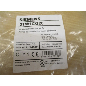 Siemens 3TW1CG20 Wrap Around Terminals